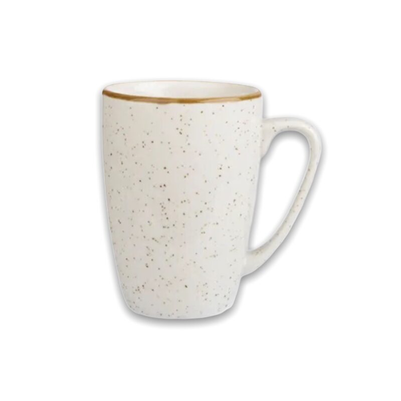 Becher Churchill Stonecast Barley White Weiß 340ml