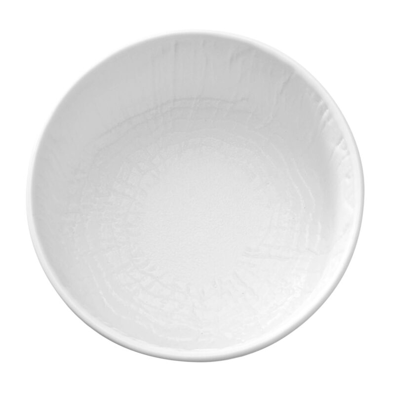 Nordic Schale, Bowl Schüssel aus Porzellan in Weiß matt ø20cm – Bild 2