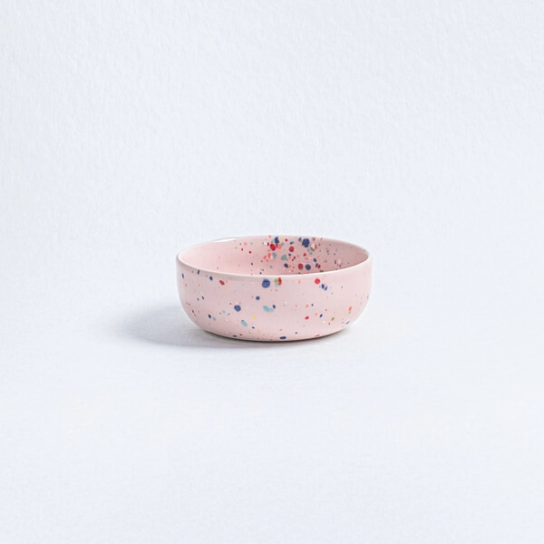Party Pink Bowl Schüssel, Müslischale Dessertschale in Rosa ø12cm-15cm - ø 12cm