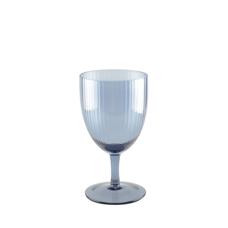 Blaue Weingläser – 6er-Set