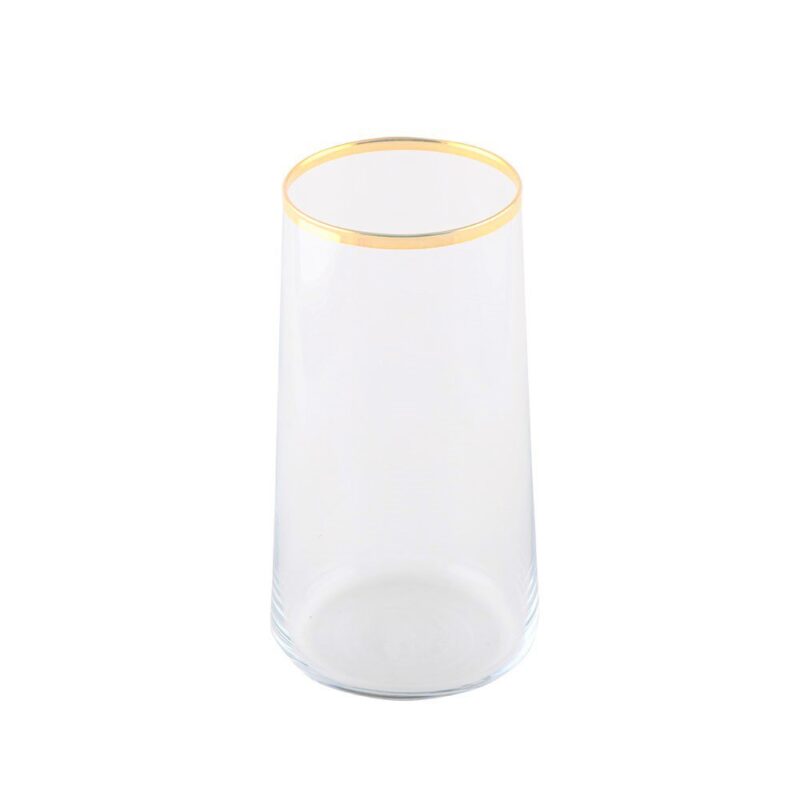 WASSERGLÄSER MIT GOLDRAND 15 CM – 6ER-SET
