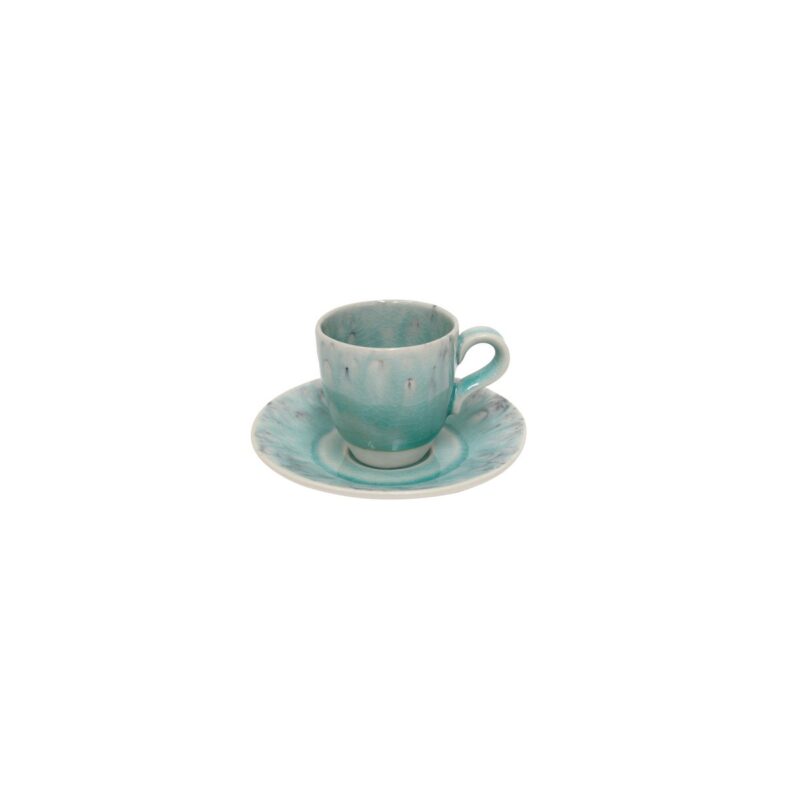 Madeira Espressotasse mit Untertasse Blau 80ml