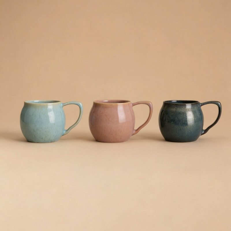 Barrel Becher, Kaffeebecher Cappuccino Tasse, Teebecher 330ml